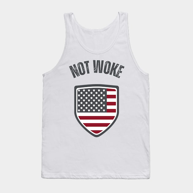 Not woke Tank Top by la chataigne qui vole ⭐⭐⭐⭐⭐